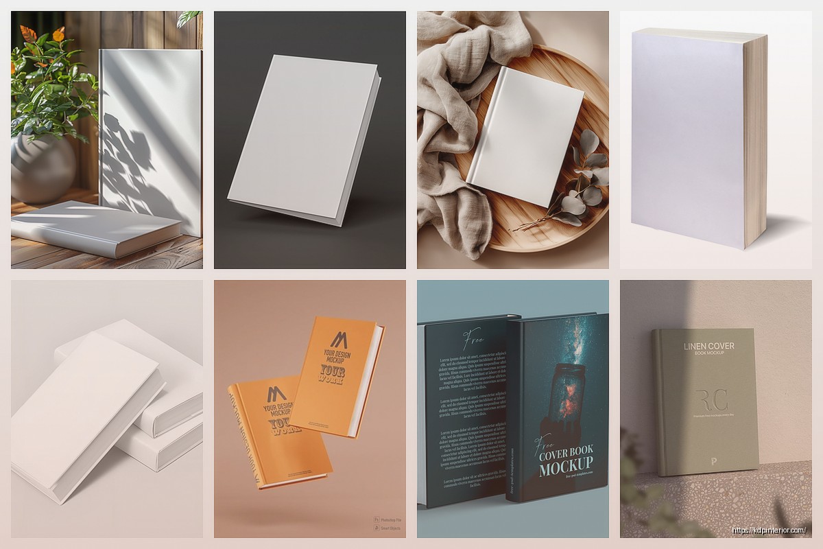 3D Book Mockup: Realistic Cover Visualization