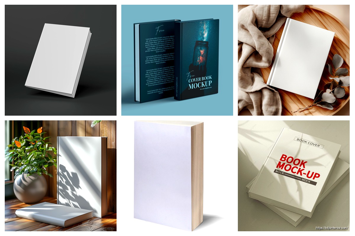3D Book Mockup: Realistic Cover Visualization