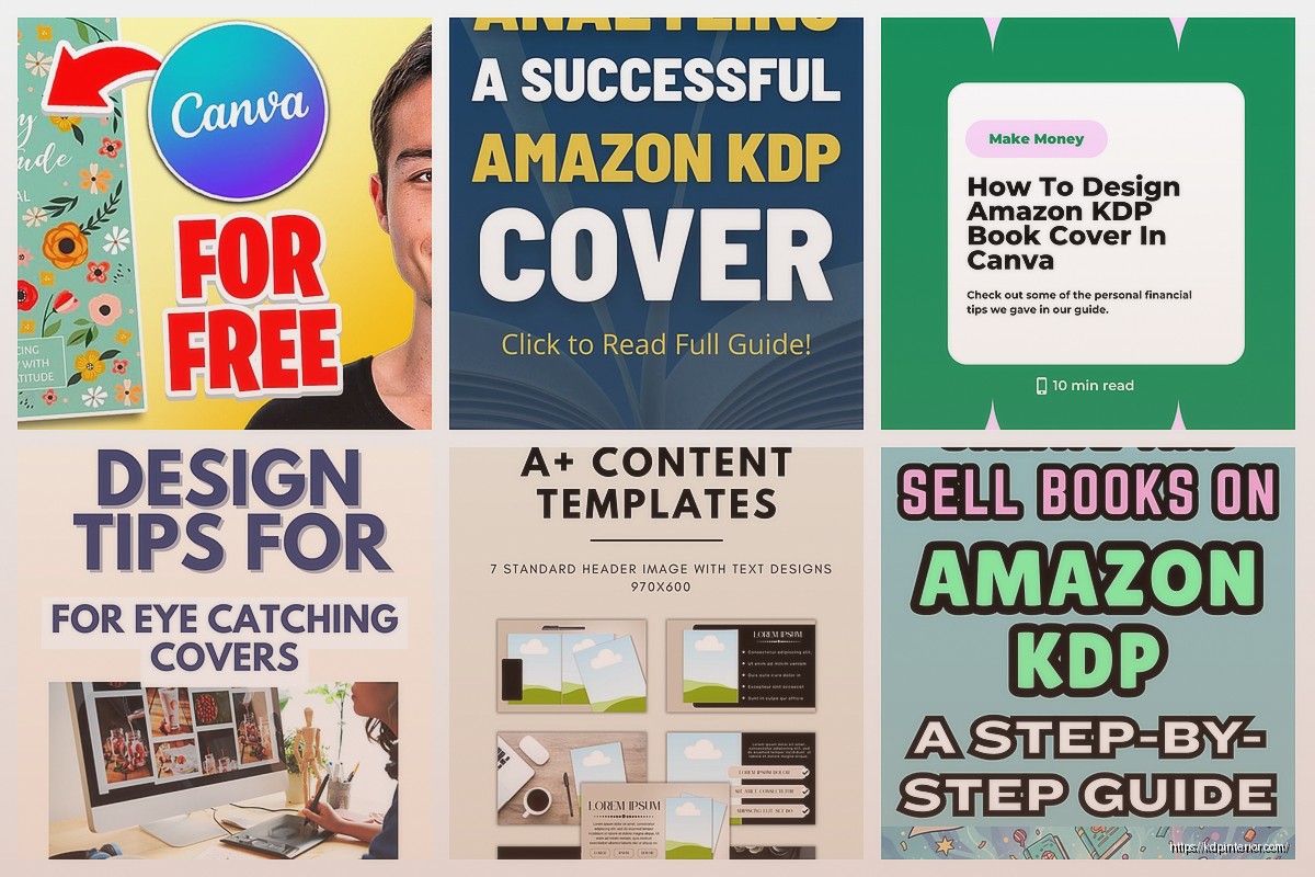 Amazon Cover Templates: Complete Design Library