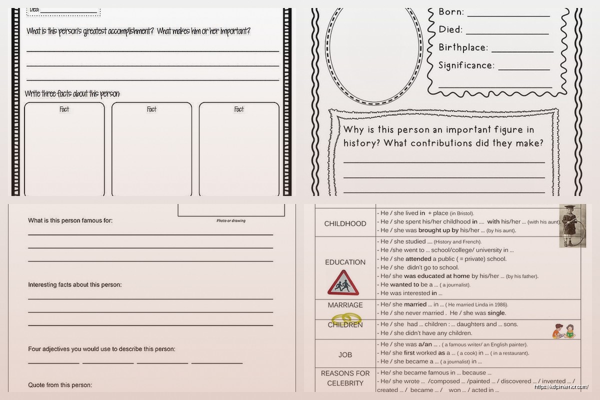 Biography Template: Author Bio Writing Guide