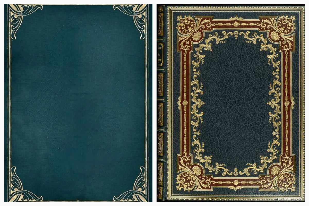 Book Front Cover Template: Title Page Design