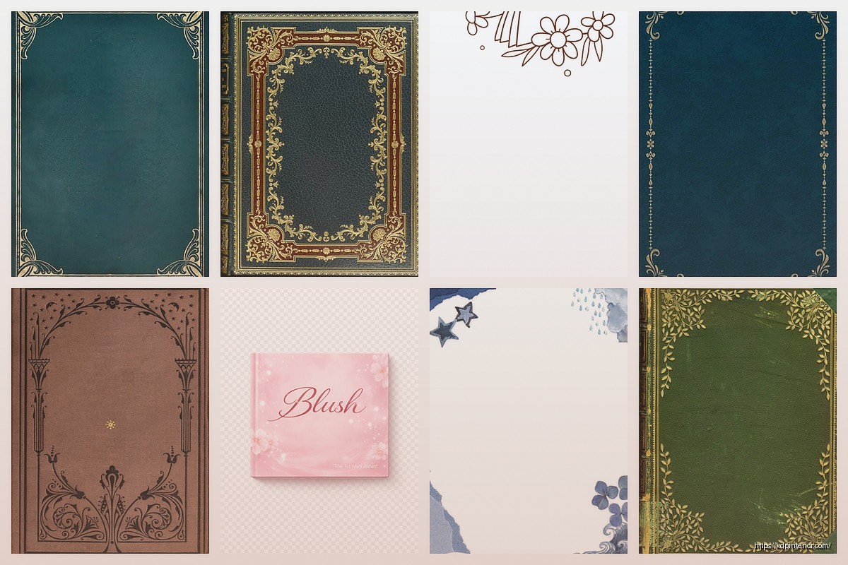 Book Front Cover Template: Title Page Design