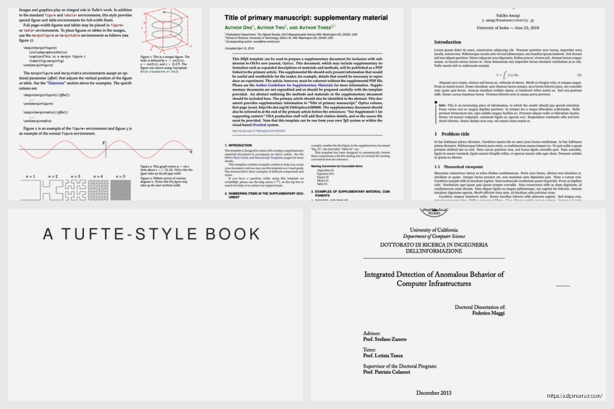 Book LaTeX Template: Academic Publishing Format