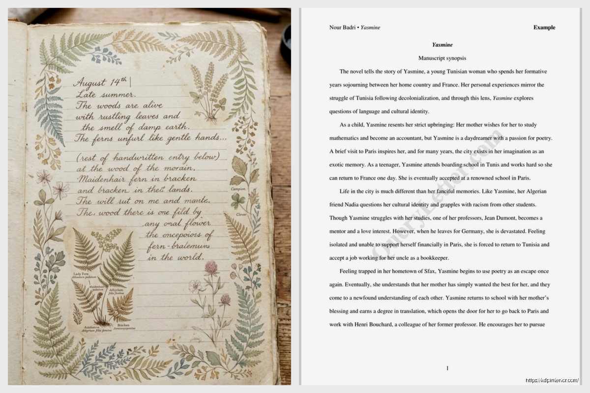 Book Manuscript Example: Submission-Ready Sample