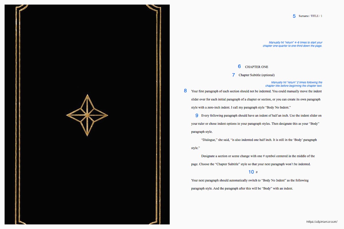 Book Manuscript Template: Submission-Ready Format