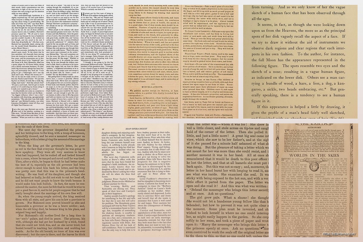 Book Pages Template: Interior Layout Design