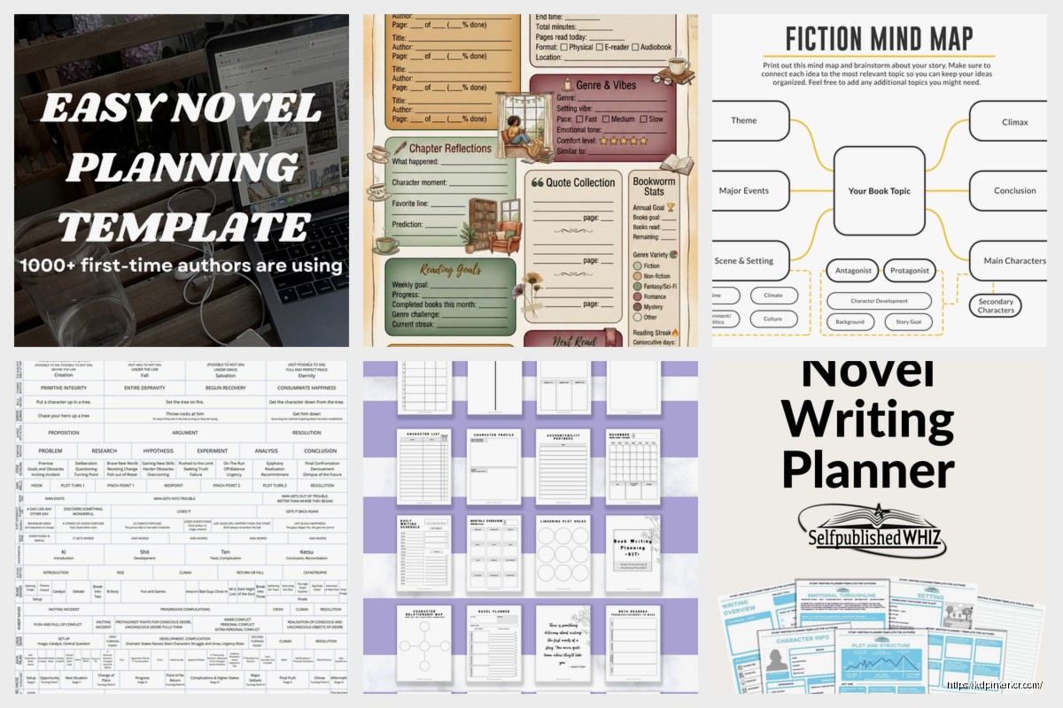 Book Planning Template: Author Organization Tools
