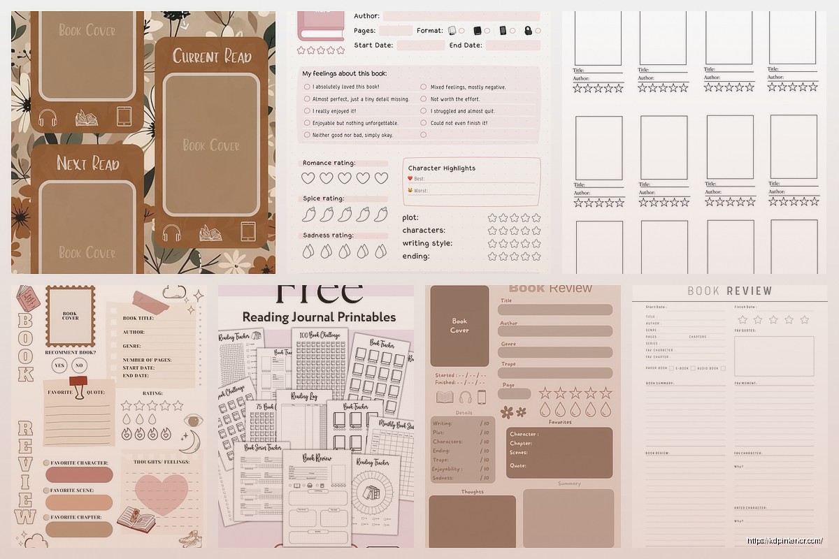 Book Reading Template: Reading Plan Format
