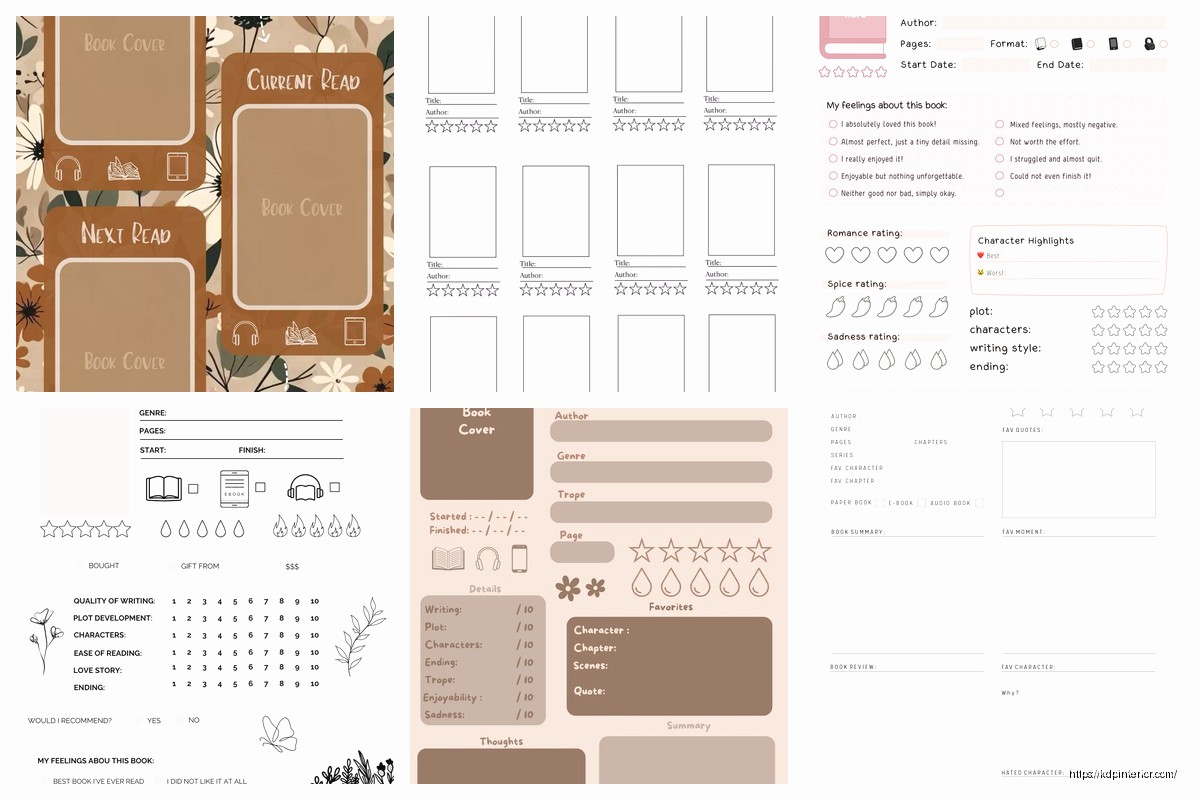 Book Reading Template: Reading Plan Format