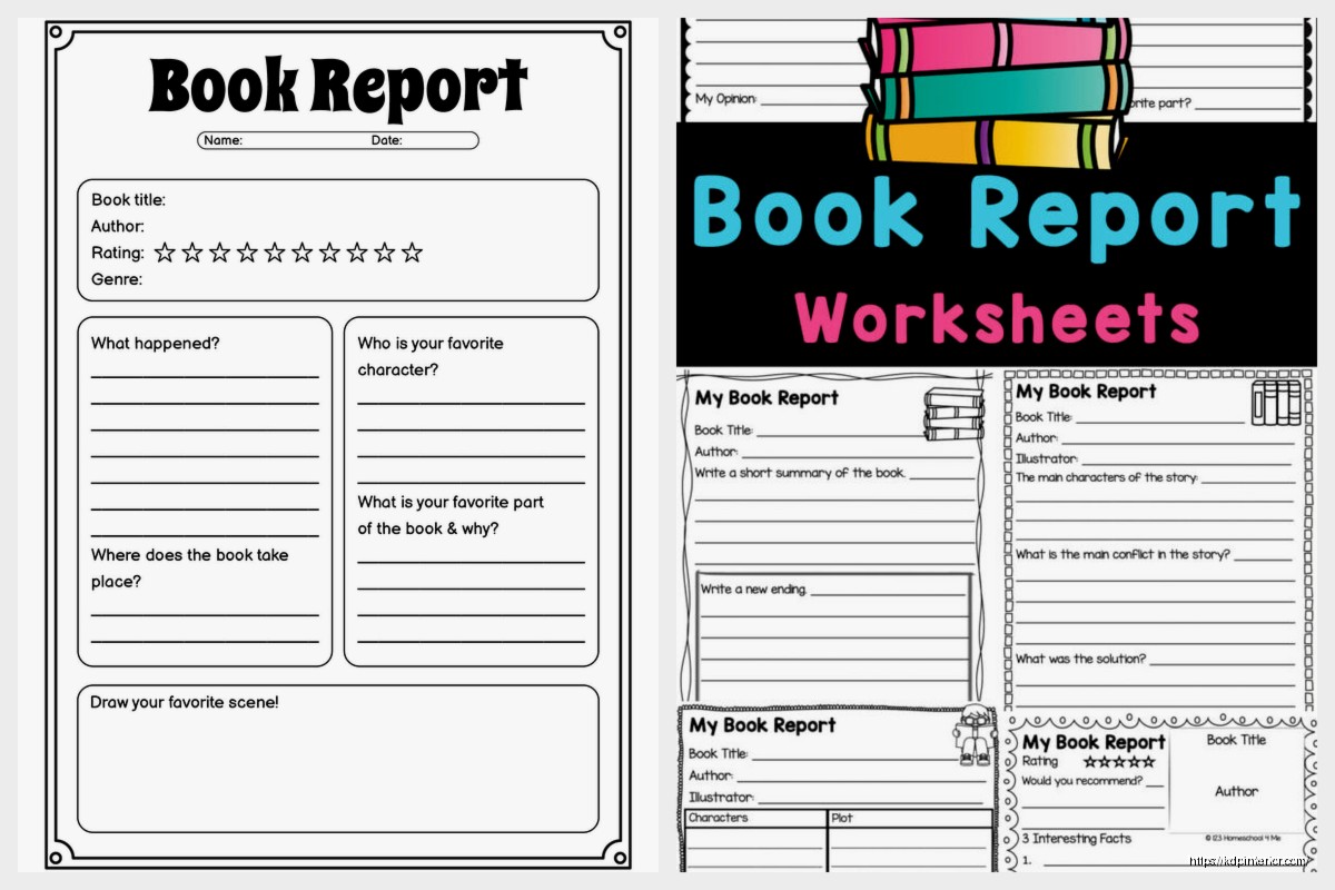 Book Report Template: Academic Review Format
