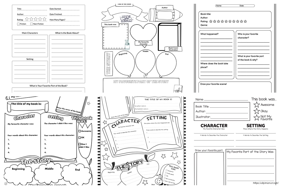 Book Report Template: Academic Review Format