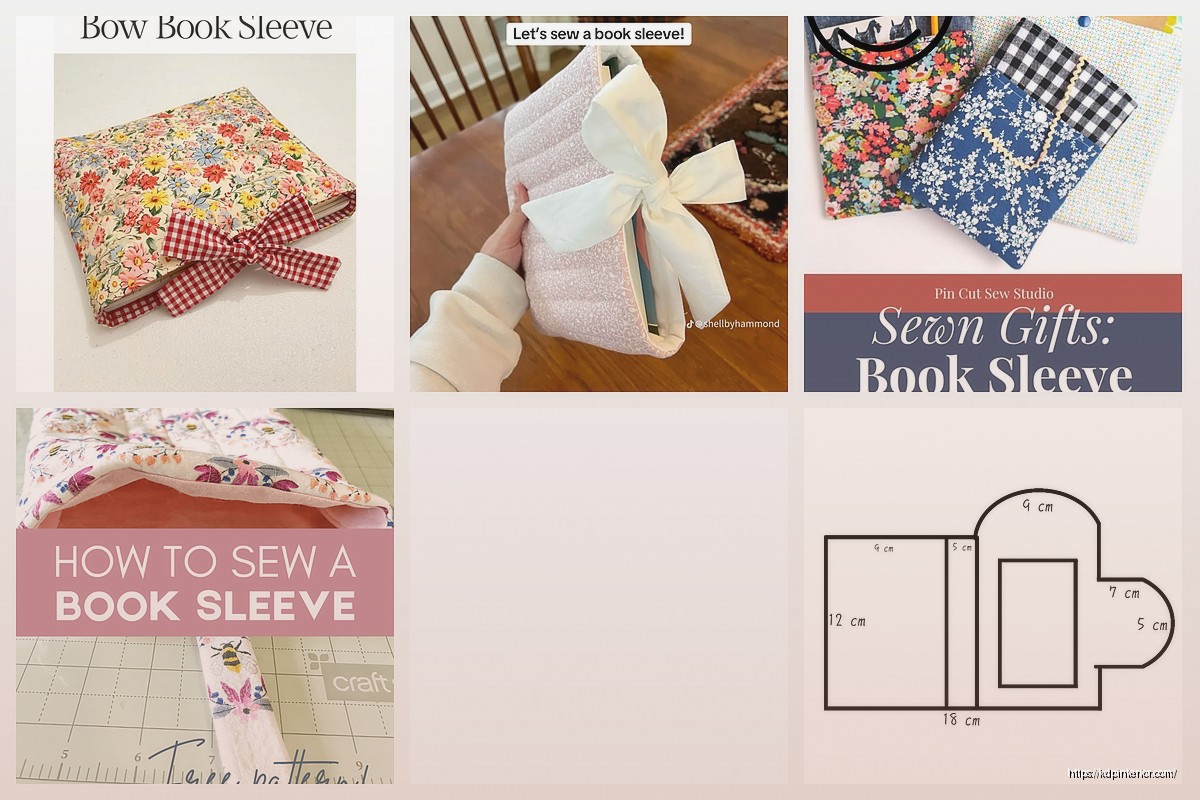 Book Sleeve Template: Protective Cover Design