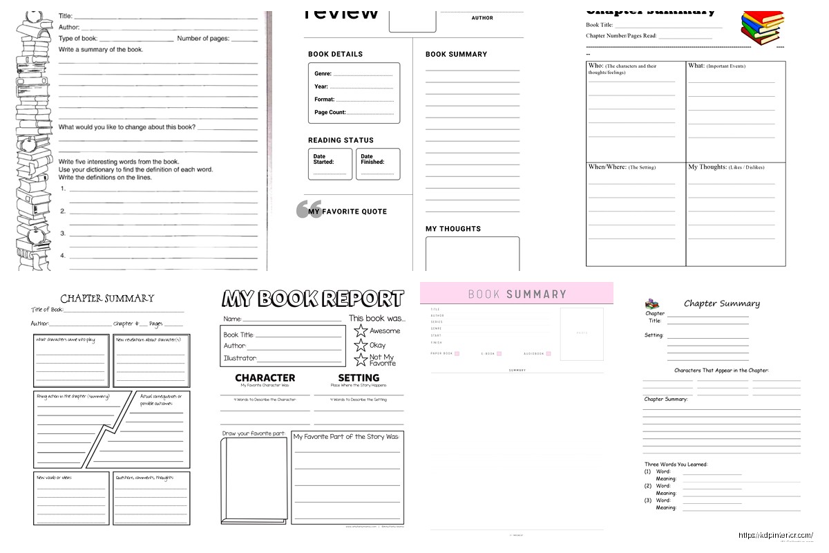 Book Summary Template: Synopsis Writing Guide