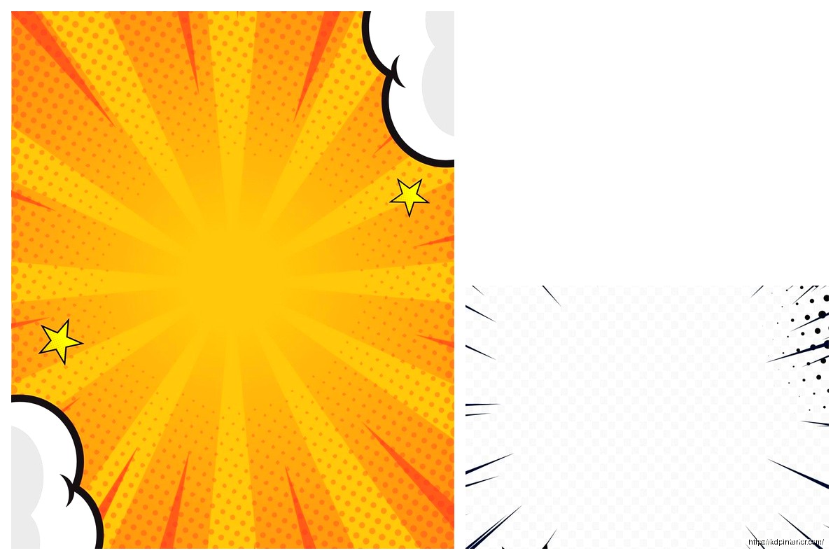 Comic Book Cover Template: Graphic Novel Design