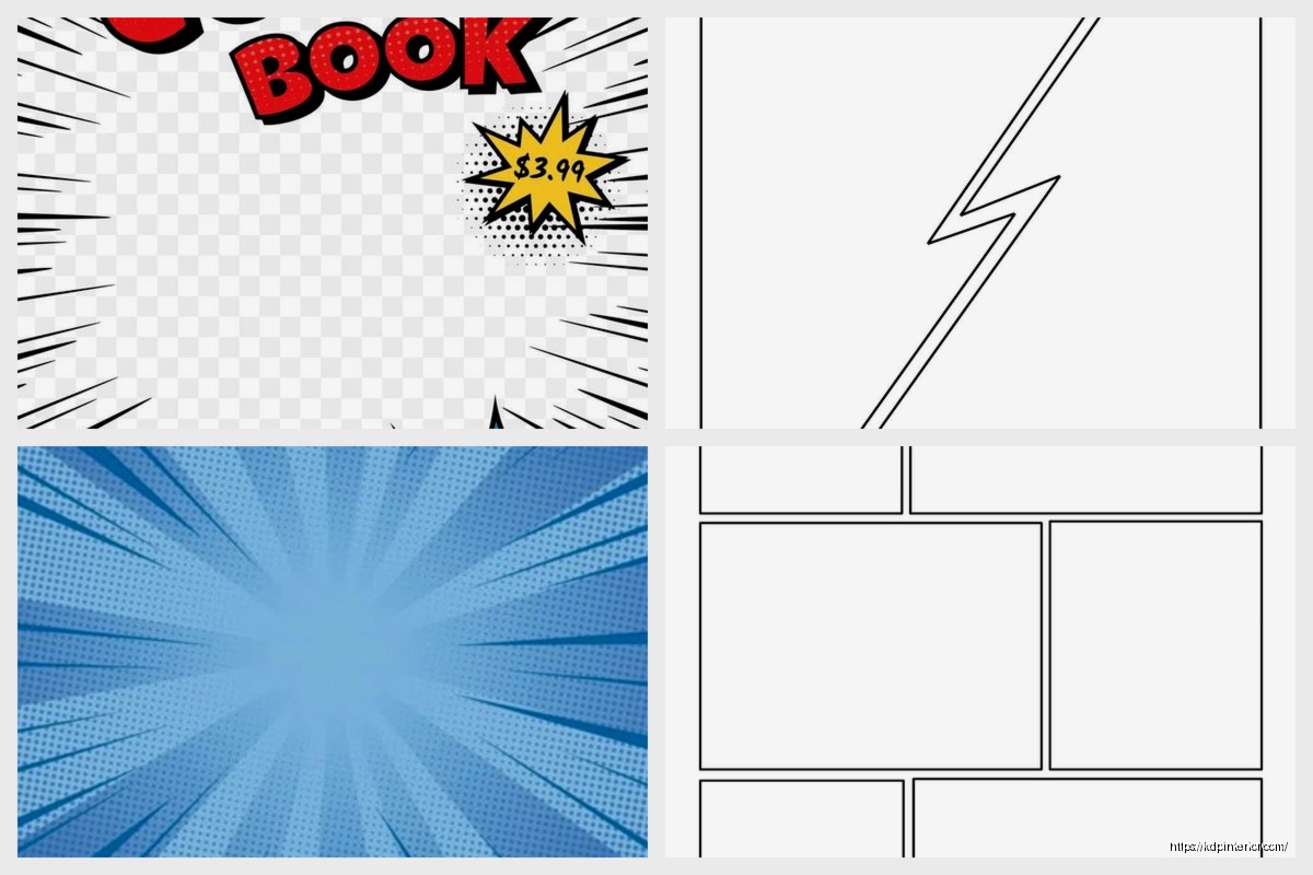Comic Cover Template: Graphic Novel Design