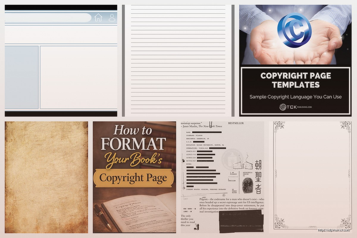 Copyright Page Template: Legal Requirements Guide