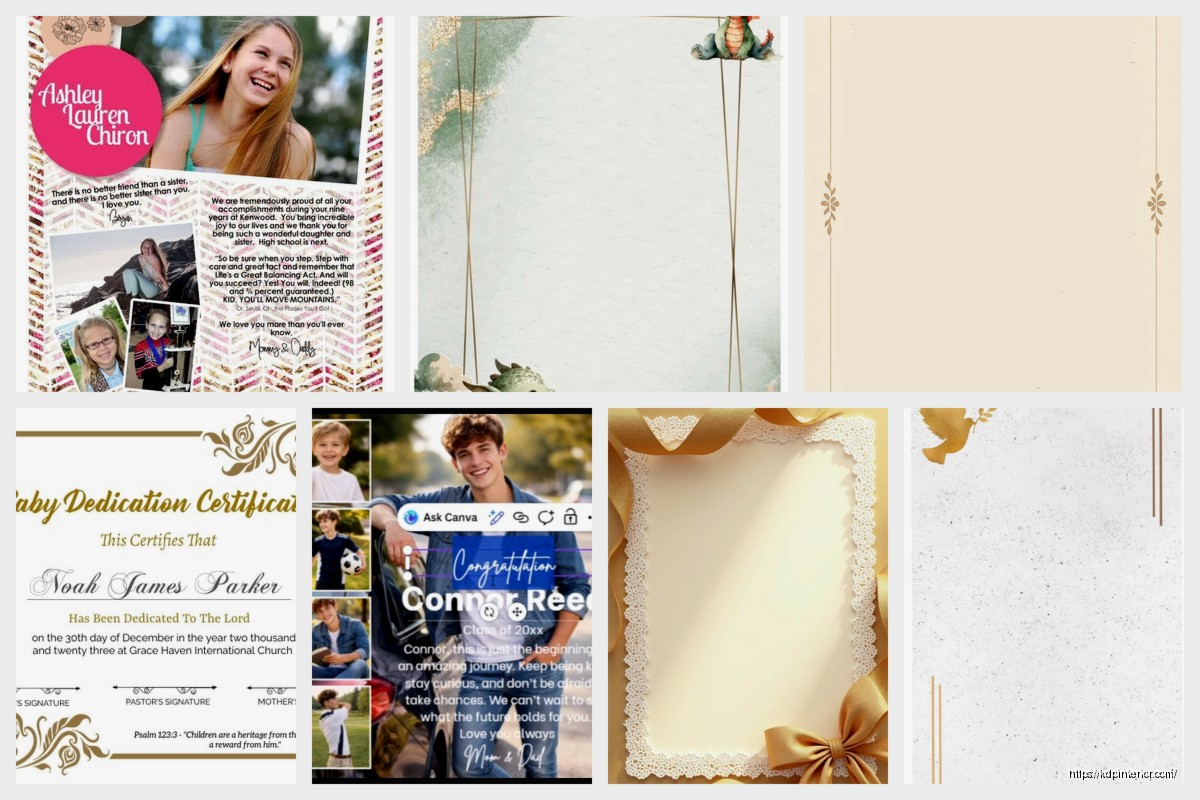 Dedication Page Template: Front Matter Design