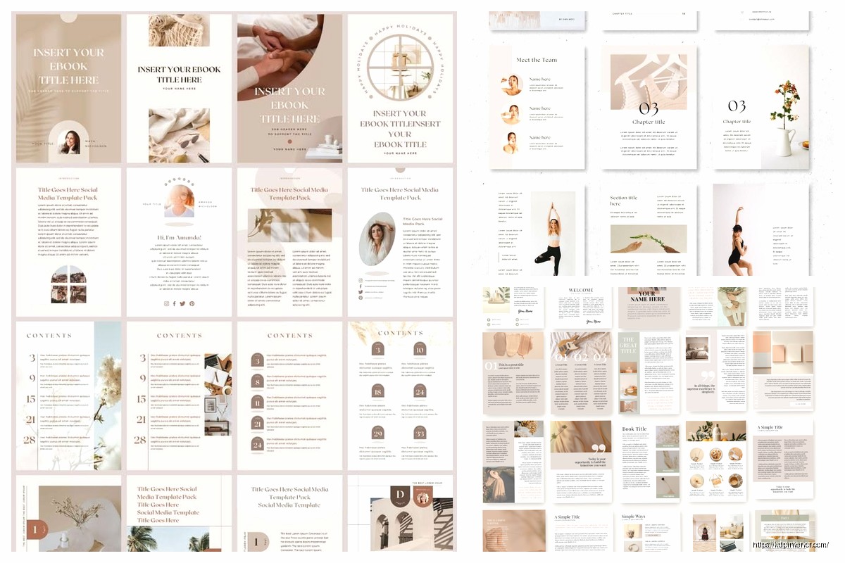 E-Book Template: Digital Format Standards