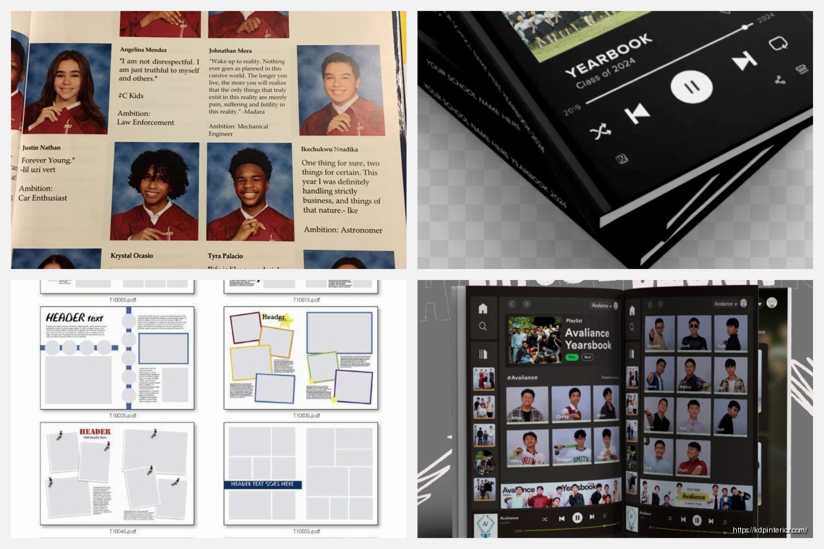 Example of Yearbook: School Annual Samples