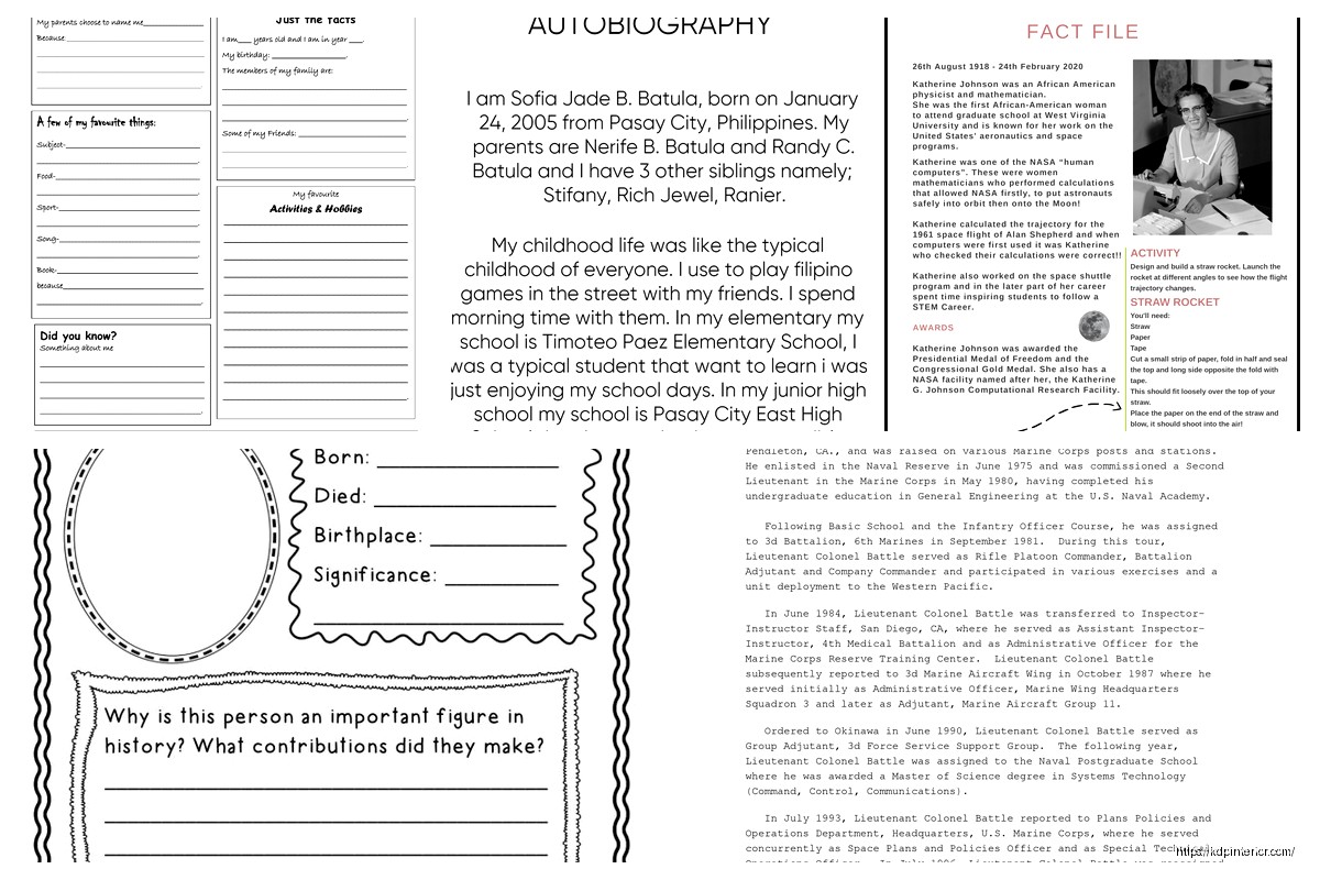 Examples of a Biography: Sample Life Stories