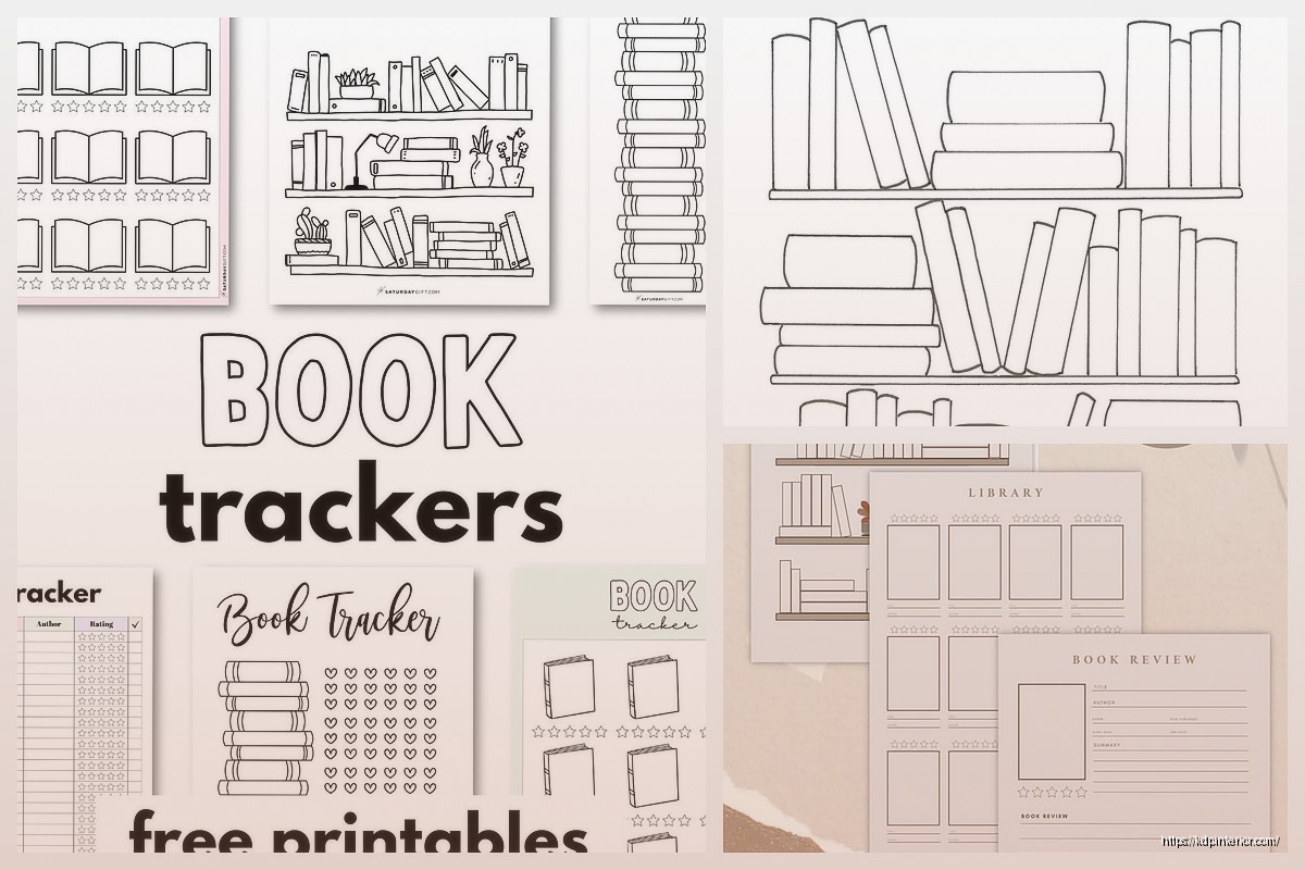 Free Book Journal Template: Reading Tracker Downloads