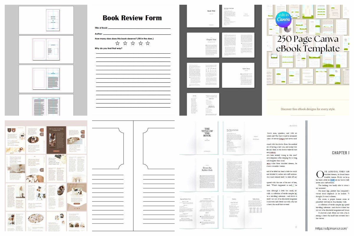 Free Book Template Word: Microsoft Downloads