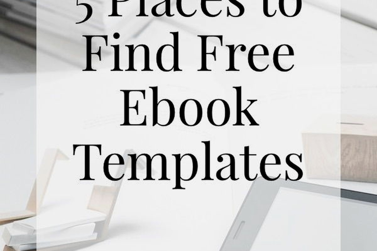 Free Ebook Templates: Digital Publishing Resources