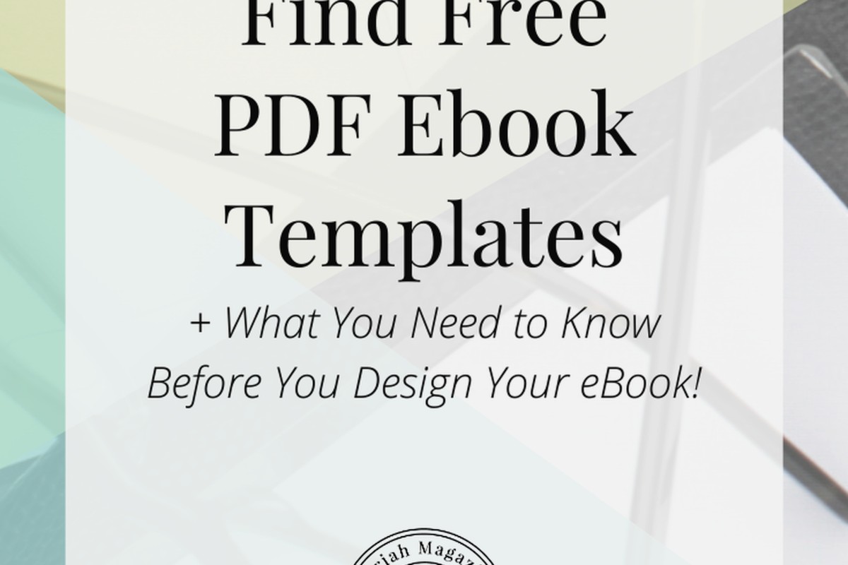 Free Ebook Templates: Digital Publishing Resources