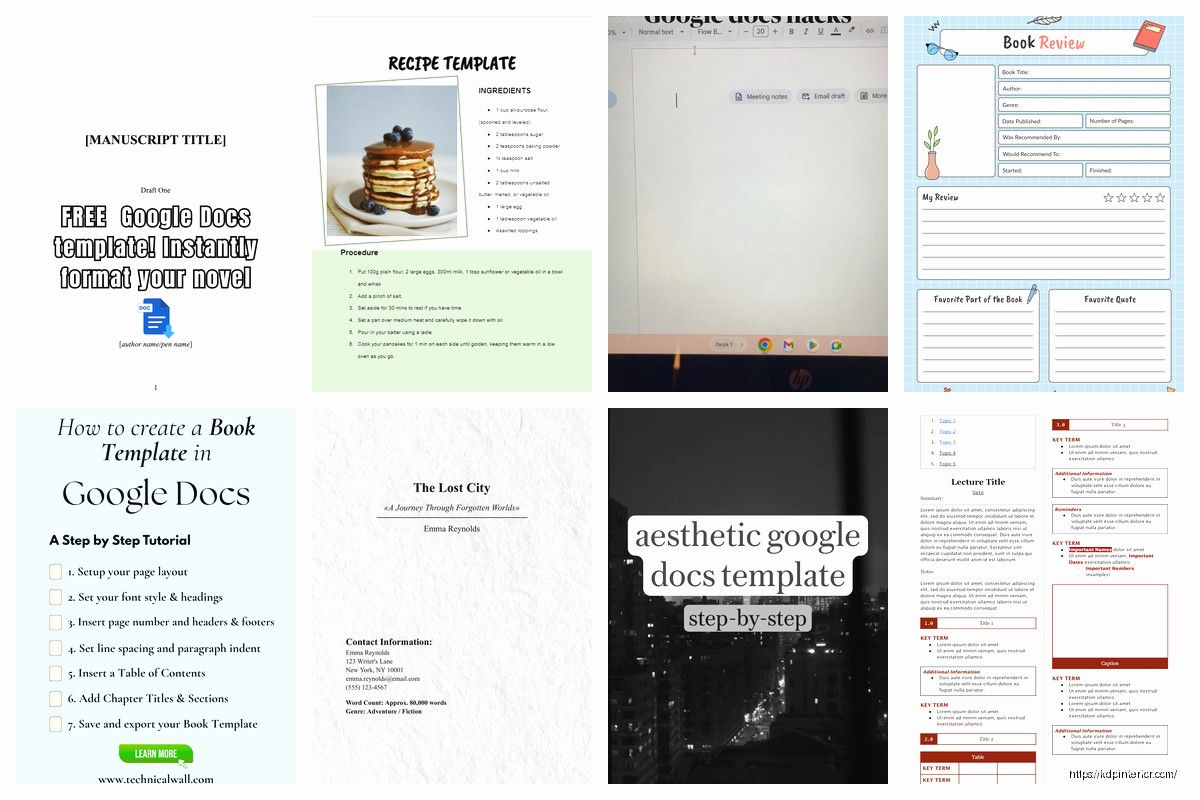 Google Docs Book Template Free: No-Cost Downloads