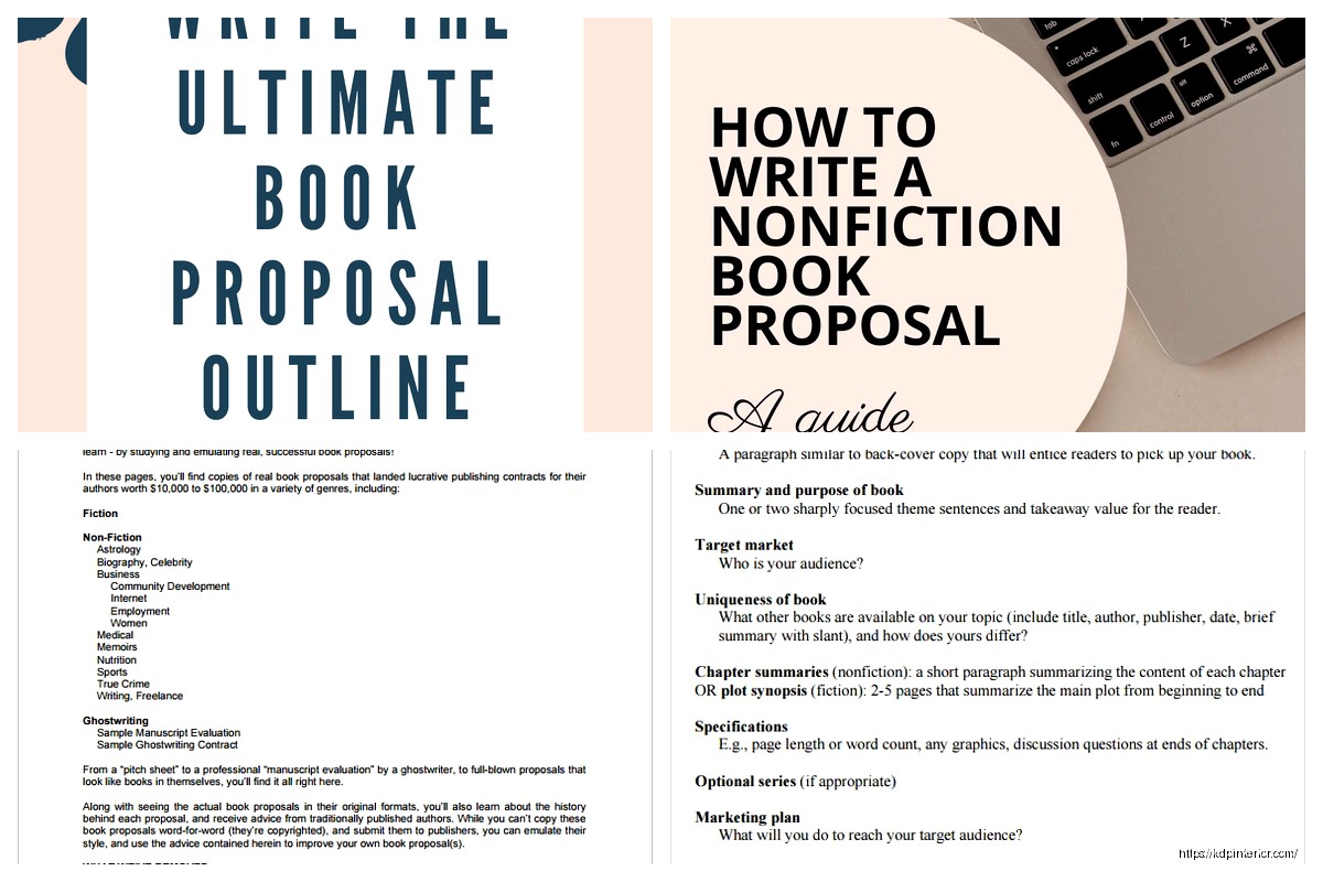 Nonfiction Book Proposal Template: Traditional Publishing