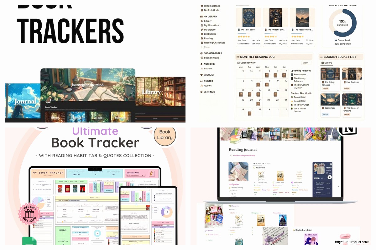 Notion Reading Tracker Template: TBR Organization