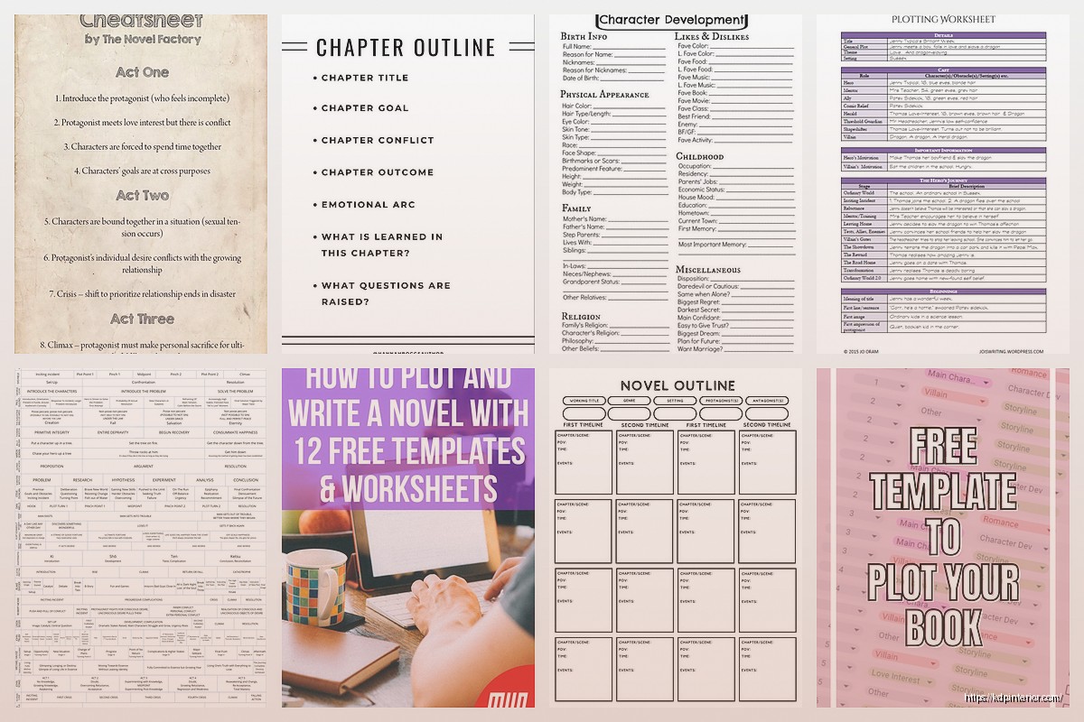 Plotting a Novel Template: Story Arc Planning