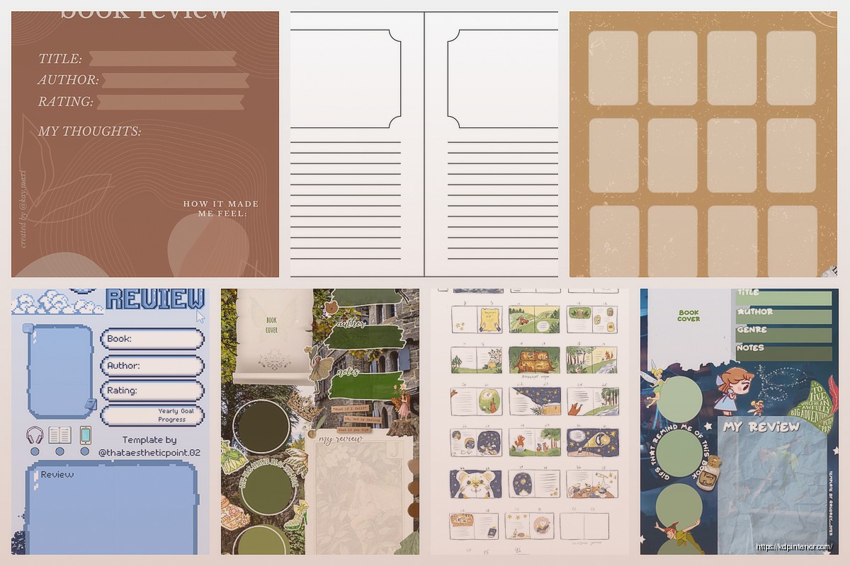 Story Book Template: Narrative Publishing Format