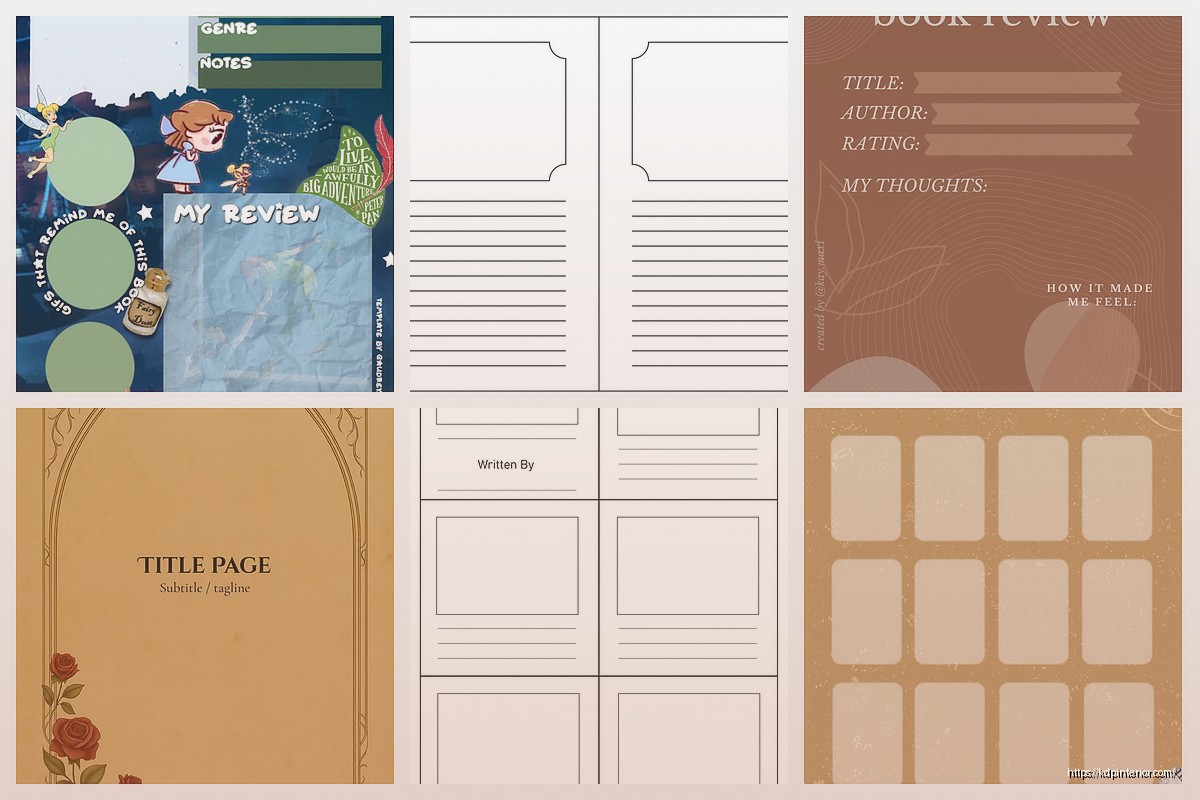 Story Book Template: Narrative Publishing Format