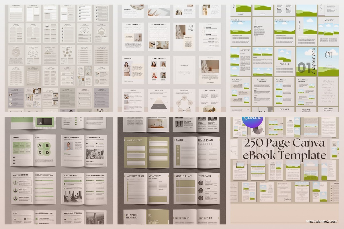 Workbook Templates: Educational Publishing Formats