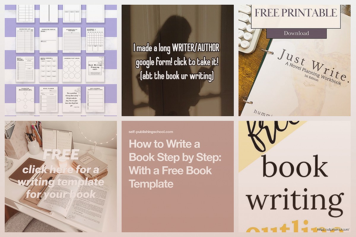 Writing a Book Template Free: No-Cost Resources