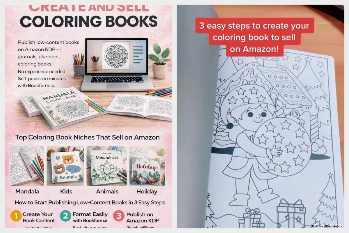 Amazon KDP Coloring Book: Adult Coloring Success