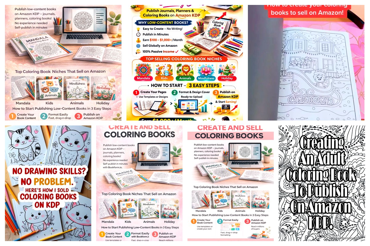 Amazon KDP Colouring Book: Adult Coloring Niche Guide