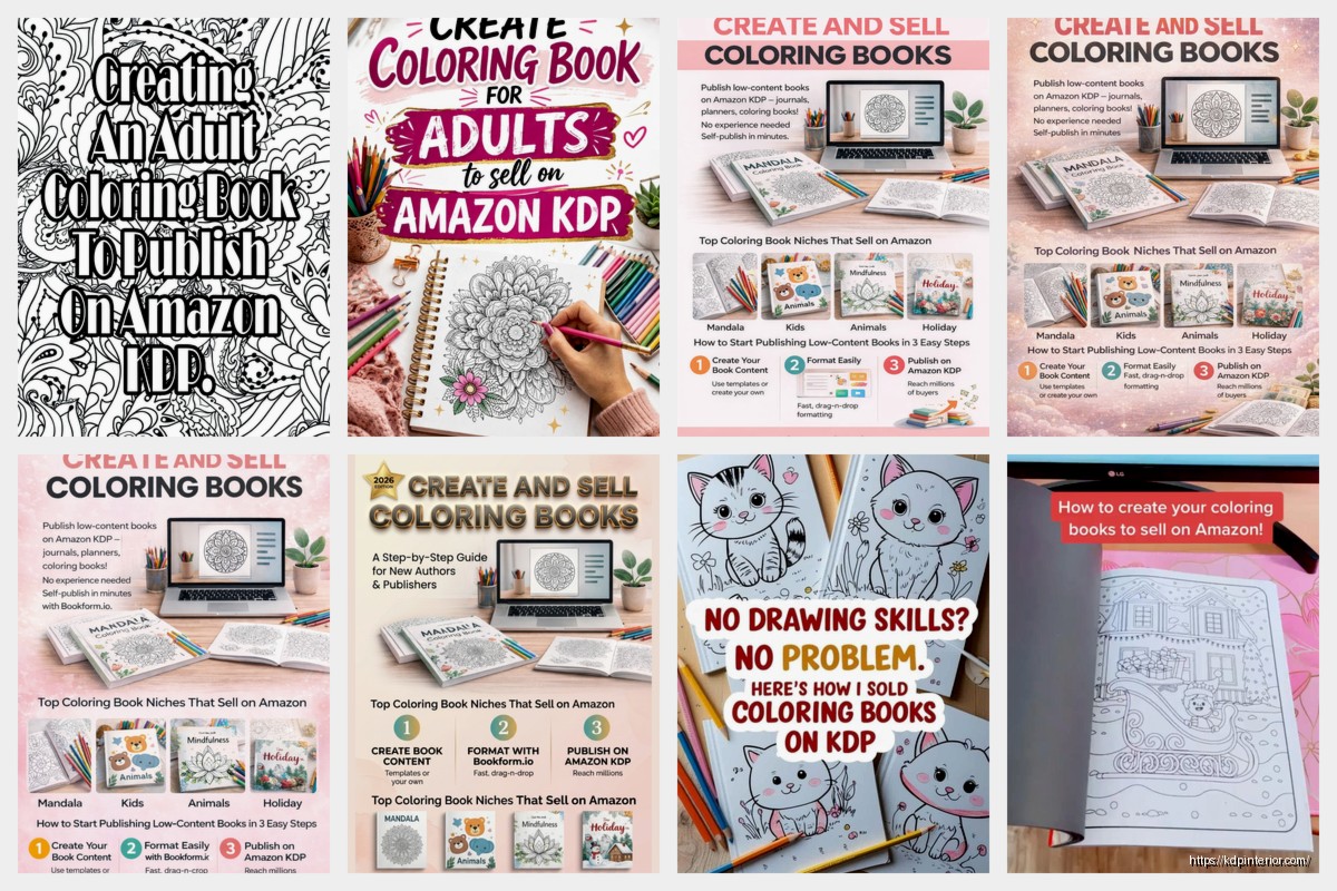 Amazon KDP Colouring Book: Adult Coloring Niche Guide