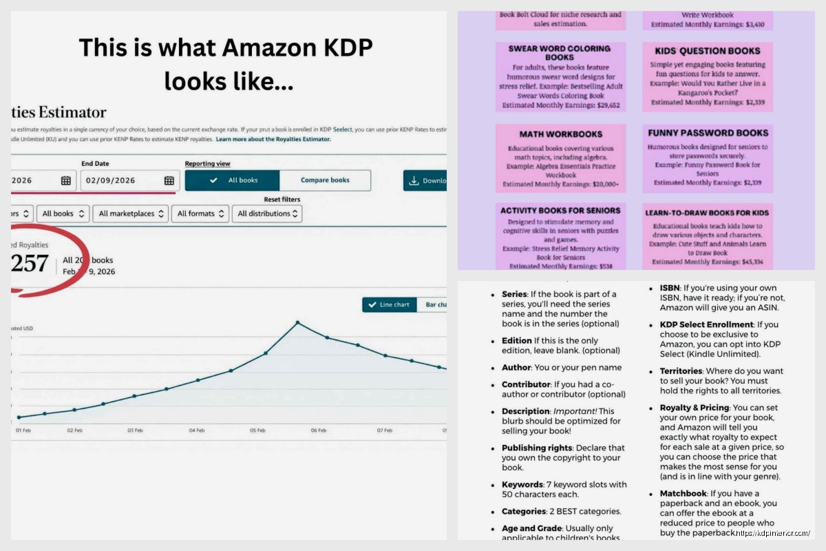 Amazon KDP Examples: Successful Book Case Studies