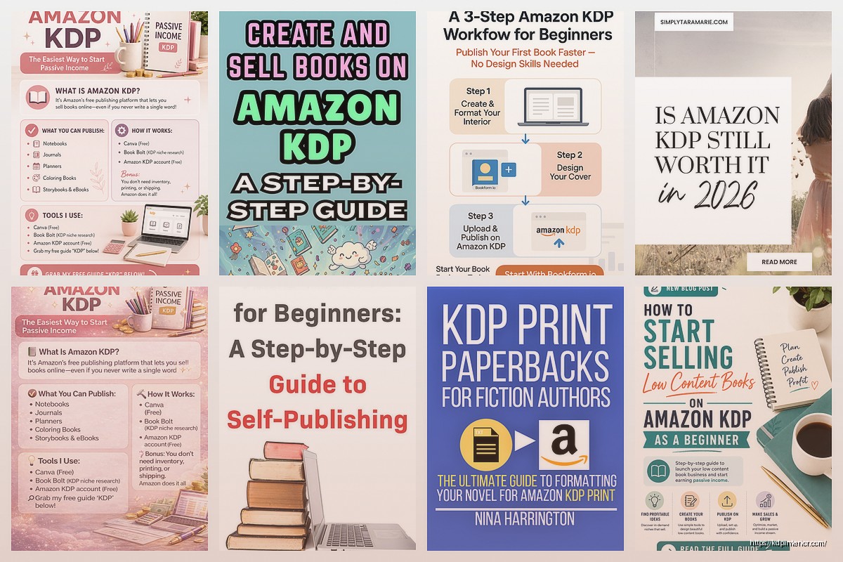 Amazon KDP for Beginners: First Book Publishing Tutorial
