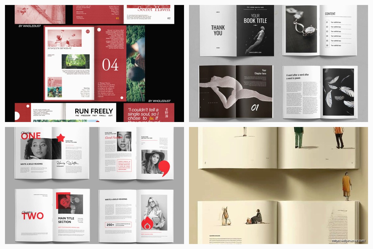 Book Layout: Interior Design Principles