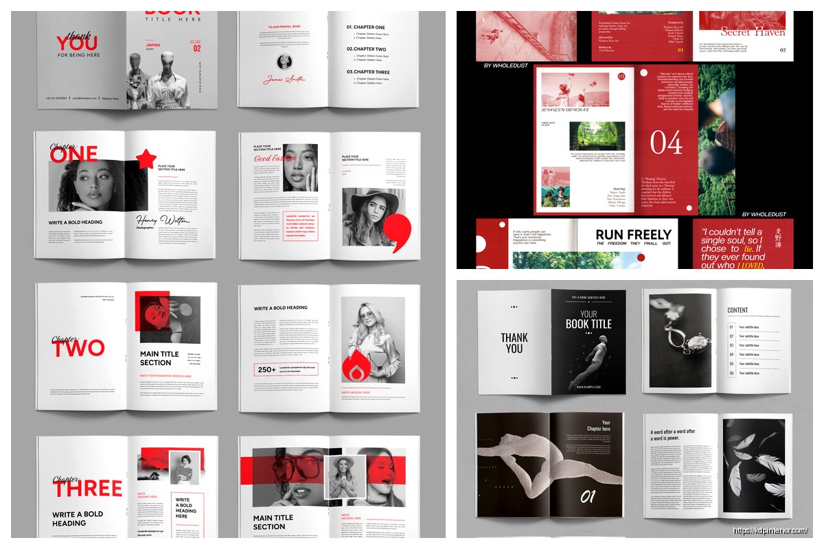 Book Layout: Interior Design Principles