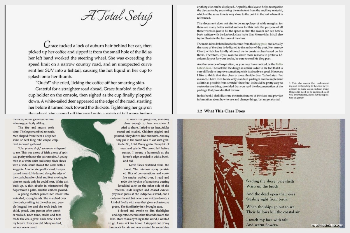 Book Page Layout Design: Typography Principles