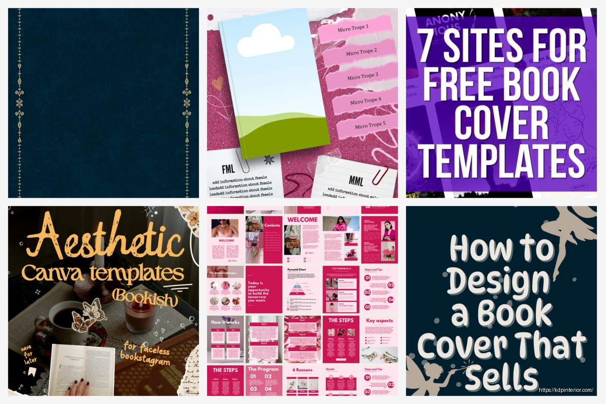 Canva Book Cover Templates: Design Collection