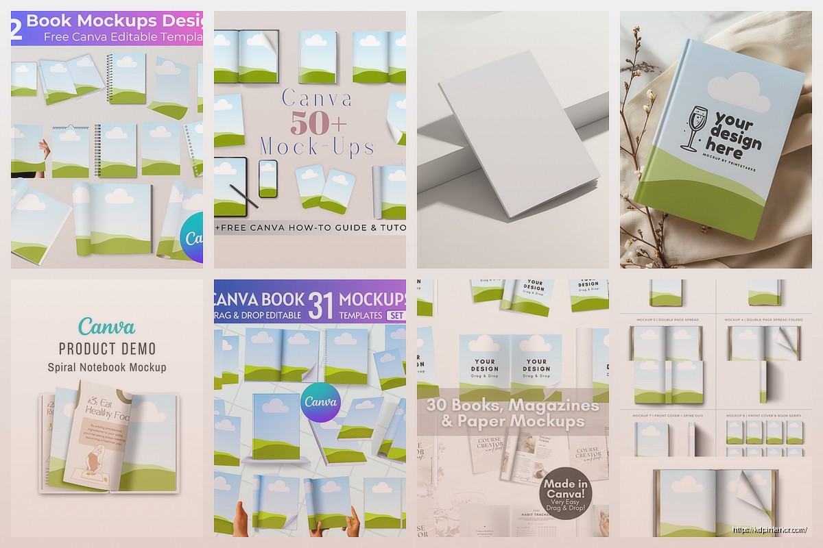 Canva Book Mockup: Design Platform Tutorial