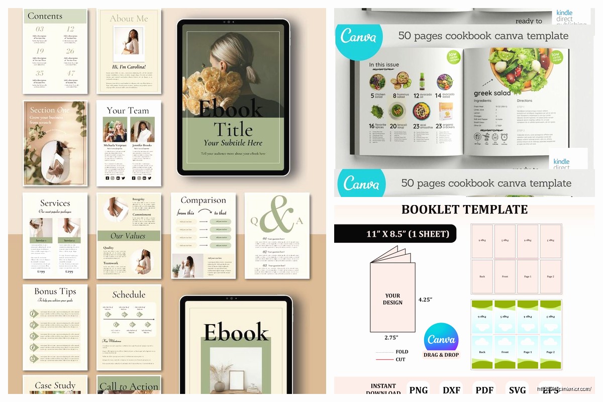 Canva Booklet Template: Small Format Design