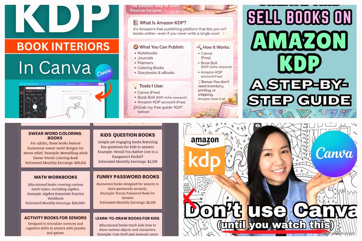 Canva for Amazon KDP: Create Covers & Interiors