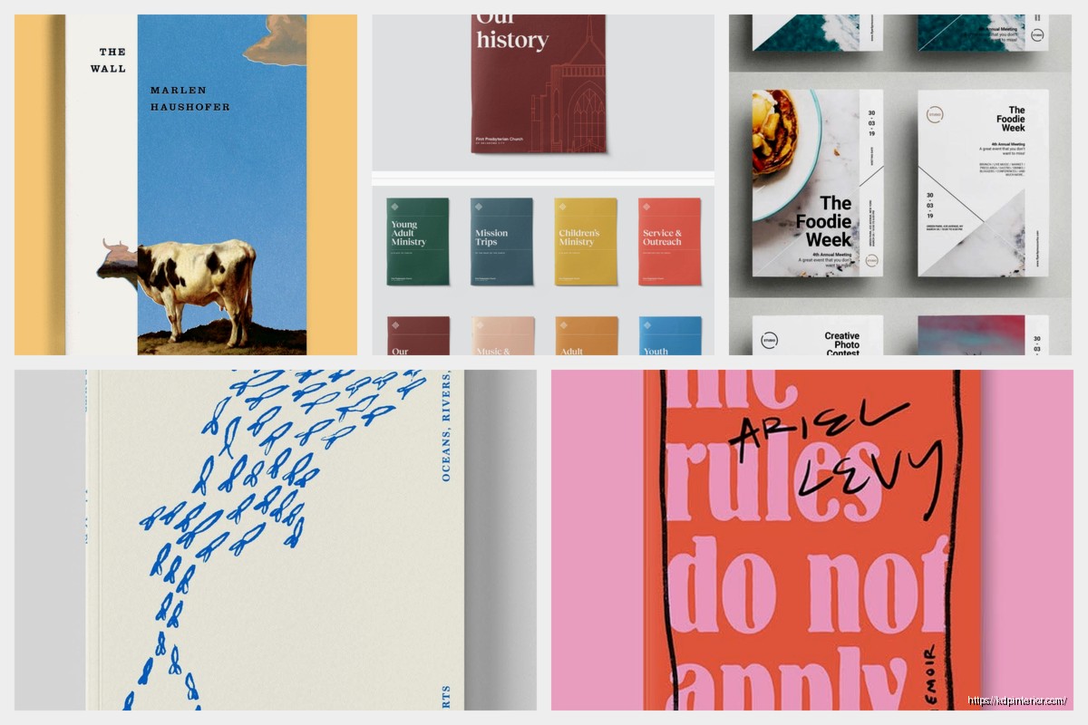 Cover Booklet Design: Mini Book Front Page
