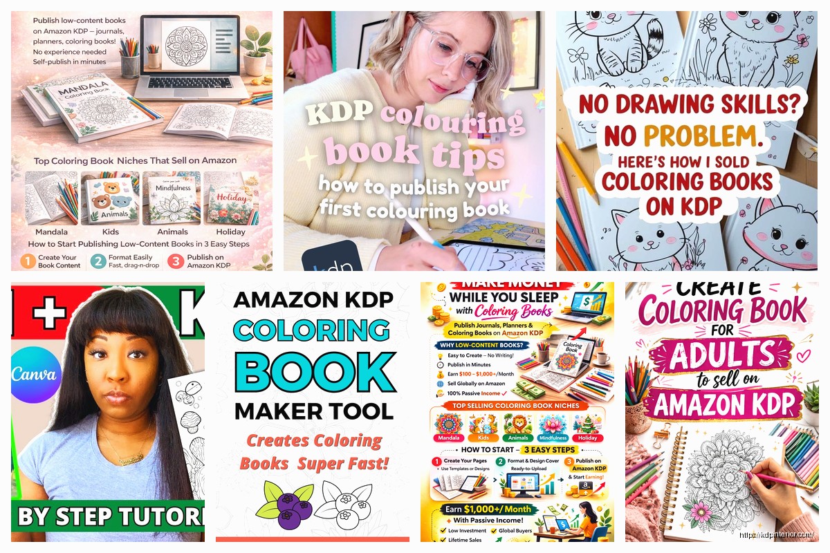 KDP Coloring Book: Niche Publishing Success